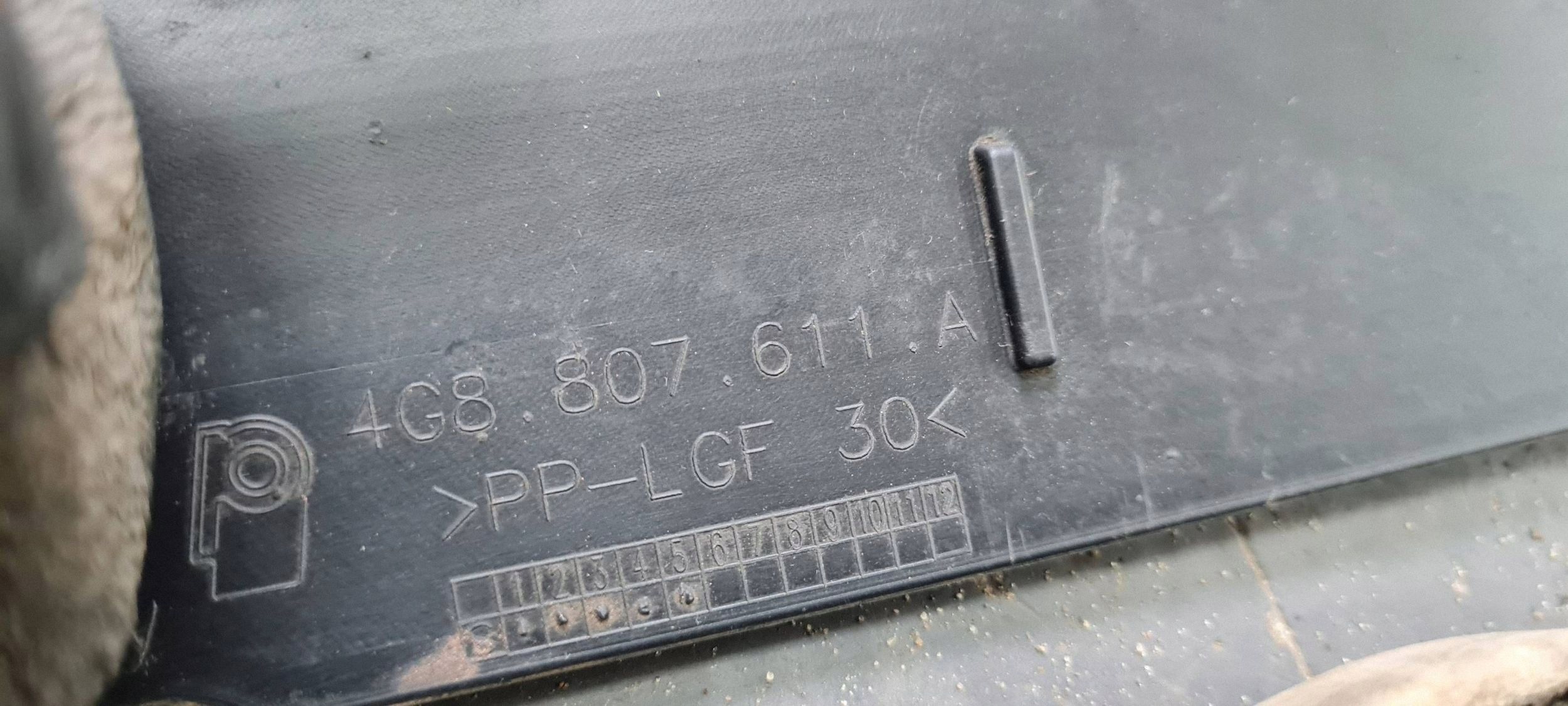 A7 4G S7 Blende Abdeckung untere unter Stoßstange SLINE 4G8807611A