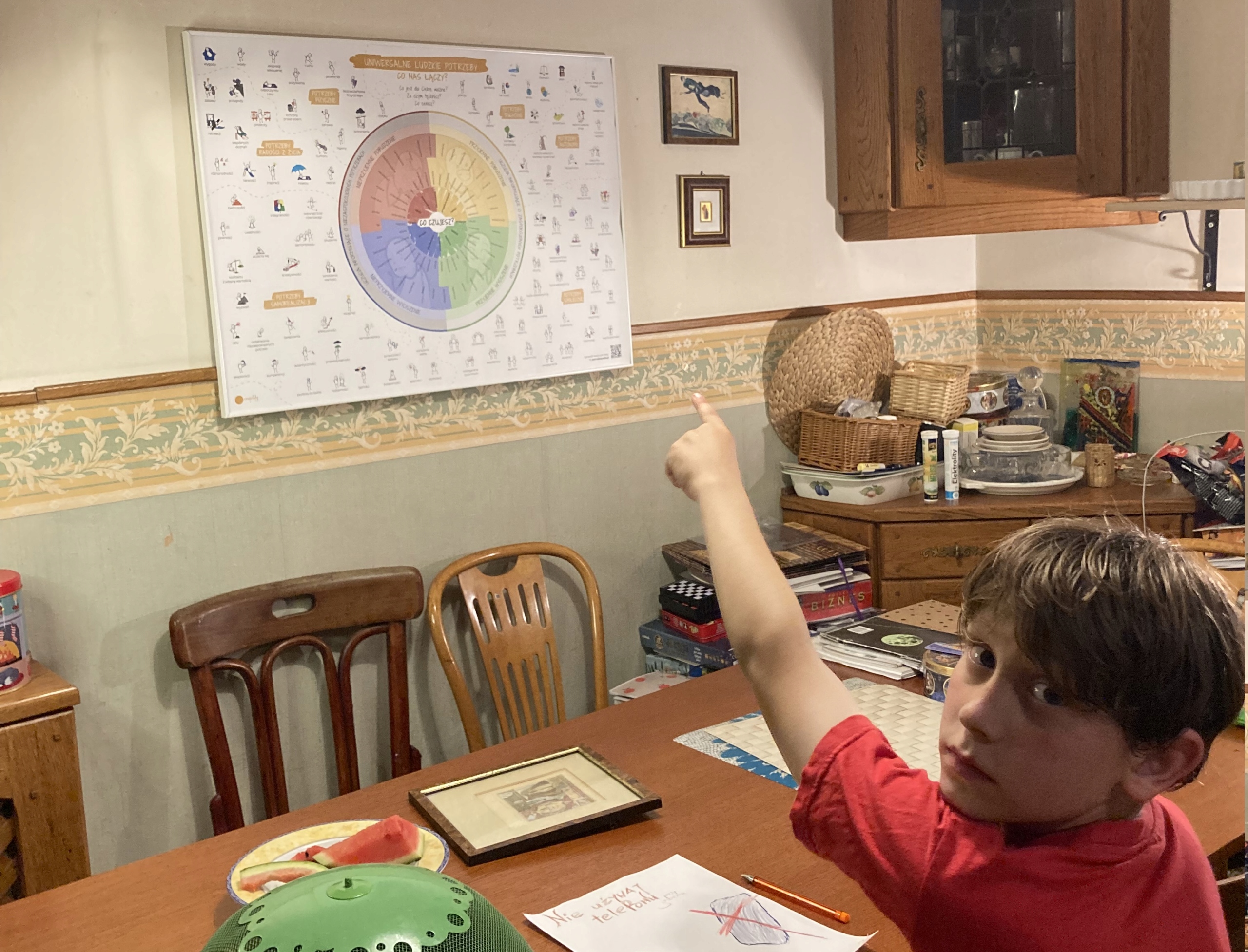 Plakat Kompas Uczuć i Potrzeb | EMPATIFY Wydawca inny