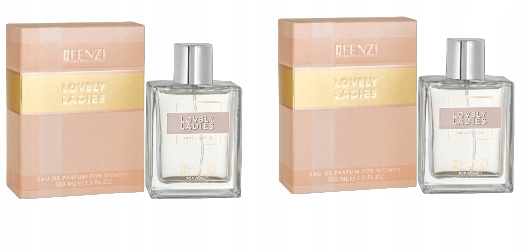 JFenzi Lovely Ladies 2x2100 ml dámská parfémovaná voda Set