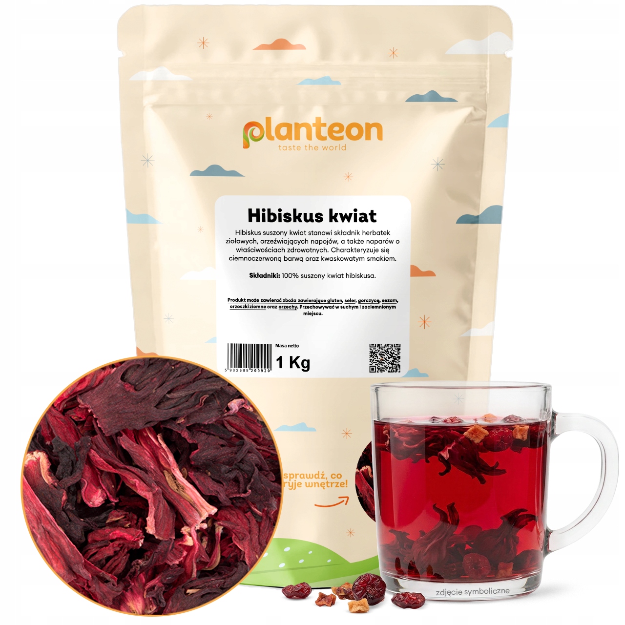 Hibiskus květ 1 kg