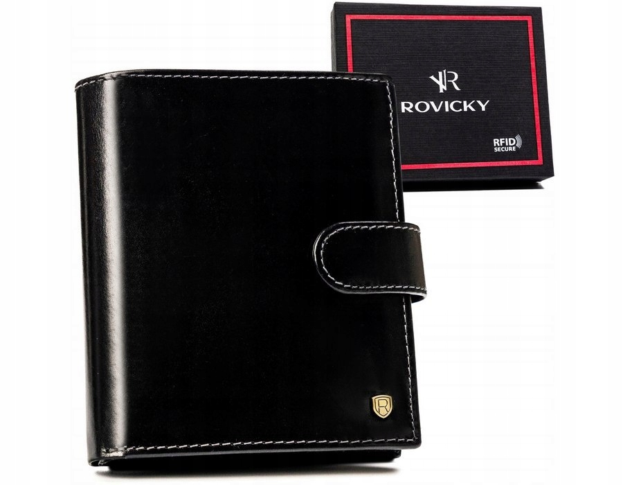 Velká pánská kožená peněženka se systémem Rfid Lumar