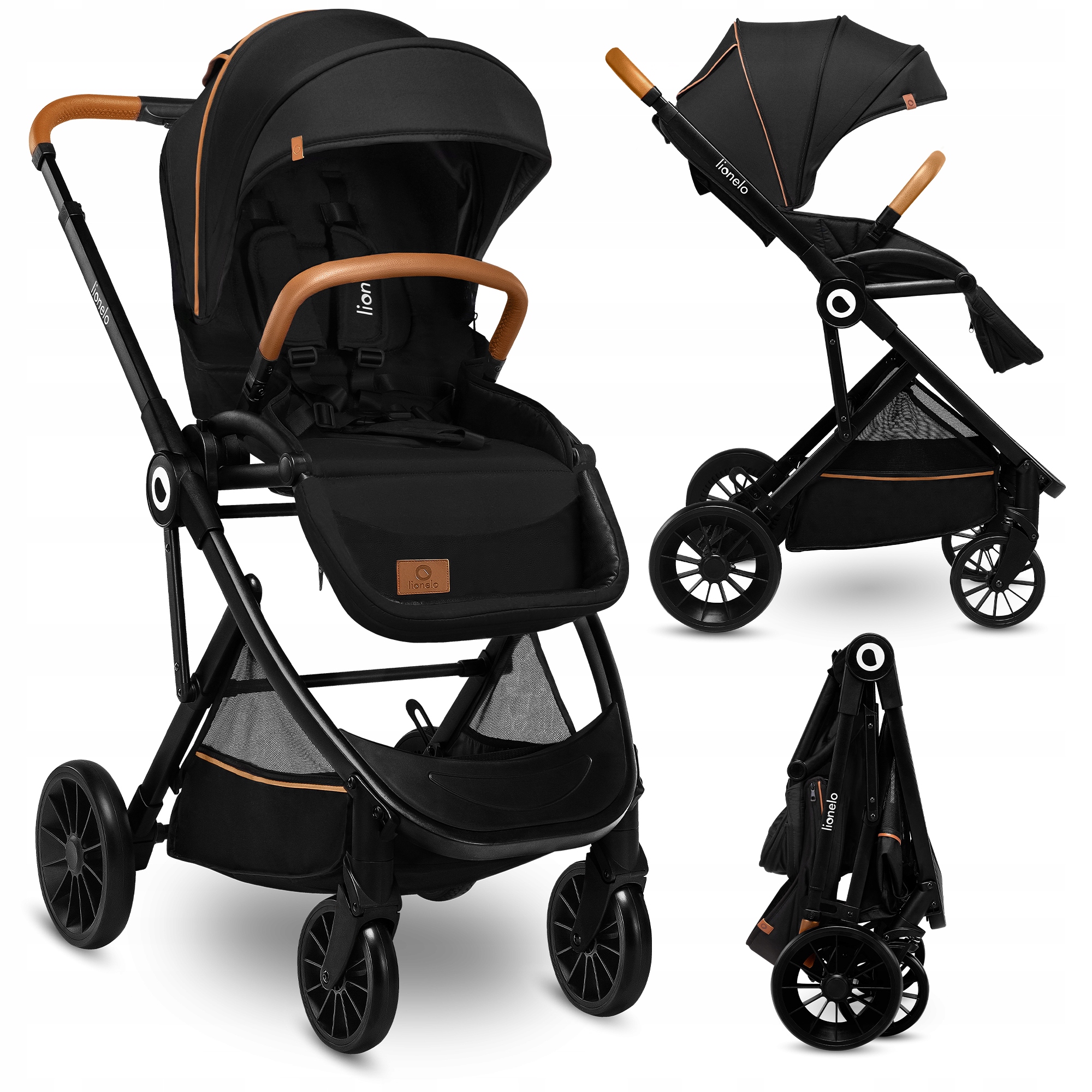 

Wózek Spacerowy Lekki Lionelo Dani Duże Koła