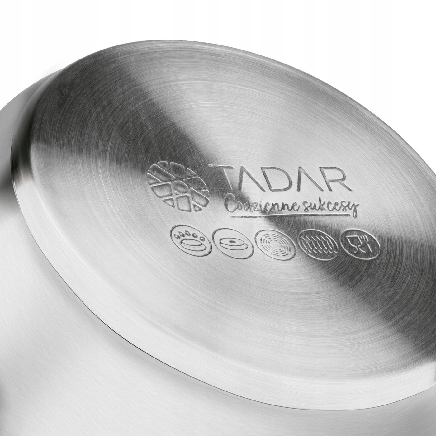 TADAR Zestaw garnków nierdzewnych Selva 8 elementów Liczba elementów w zestawie 8