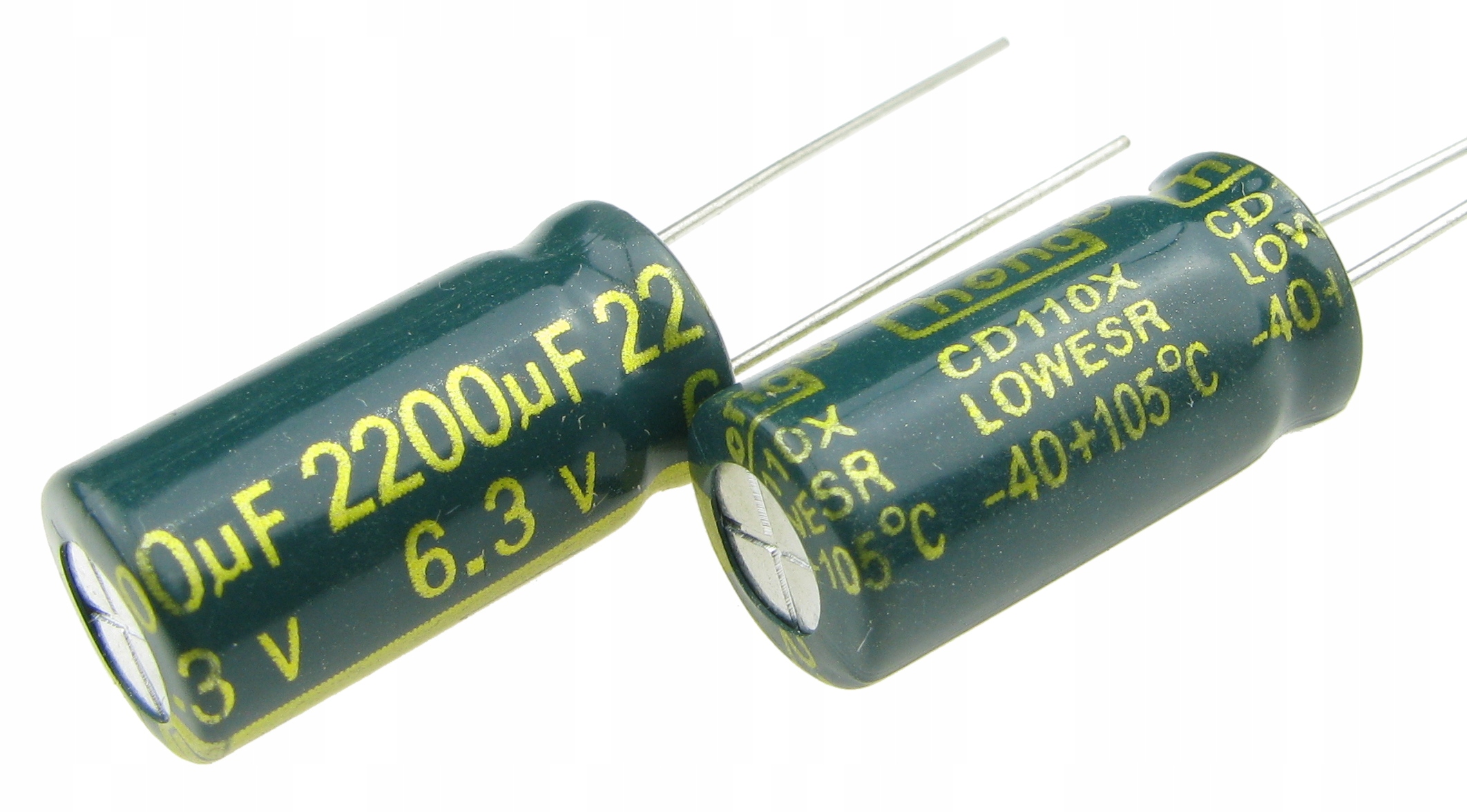 

2200uF/6,3V Low Esr do płyt gł. (2 szt.) /0518-2