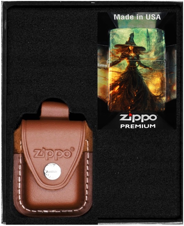Dárková sada Zapalovač Zippo Witch Design č. 2