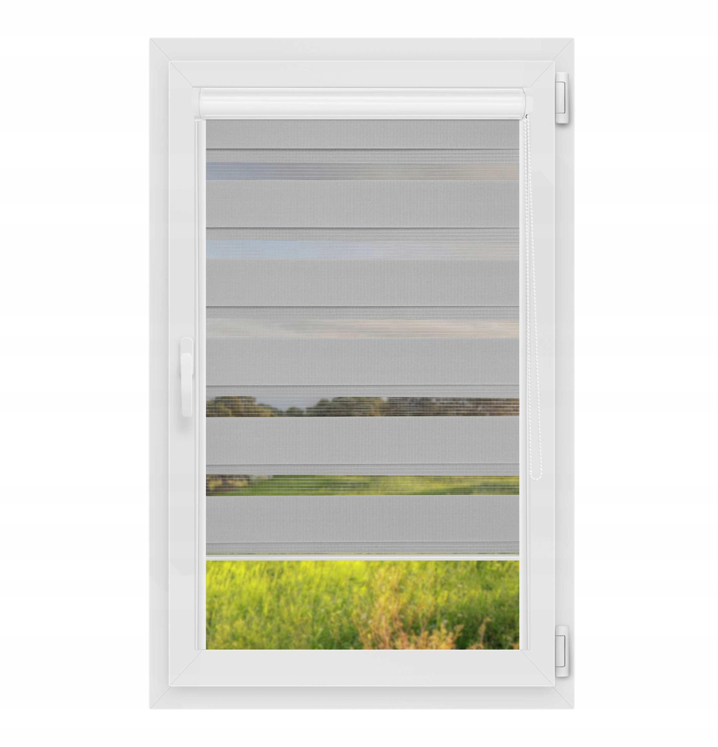 Rolety DZIEŃ NOC w KASECIE z prowadnicą NA WYMIAR Kod producenta ATRIUM