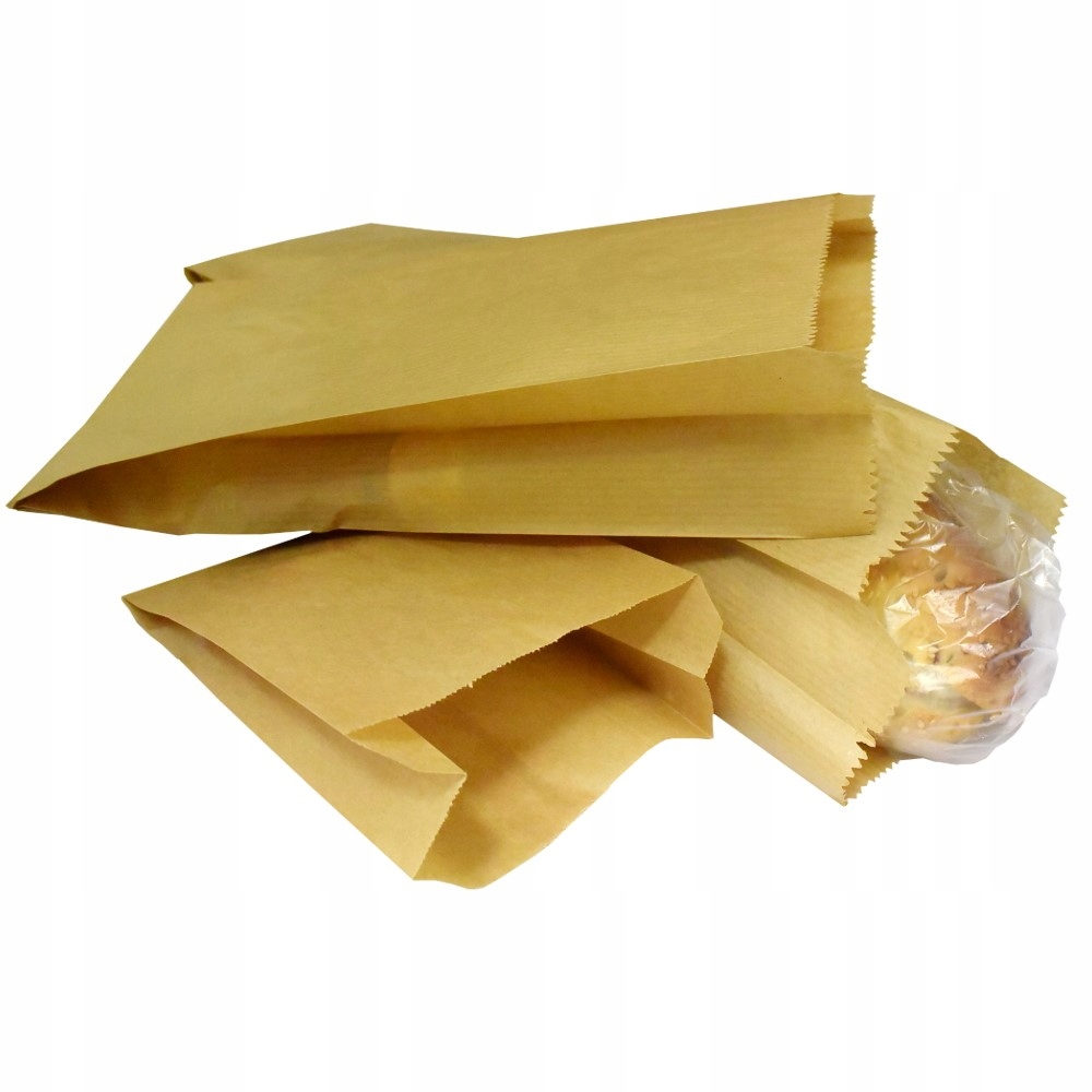 1000x torebka papierowa 37x18/8 szara
