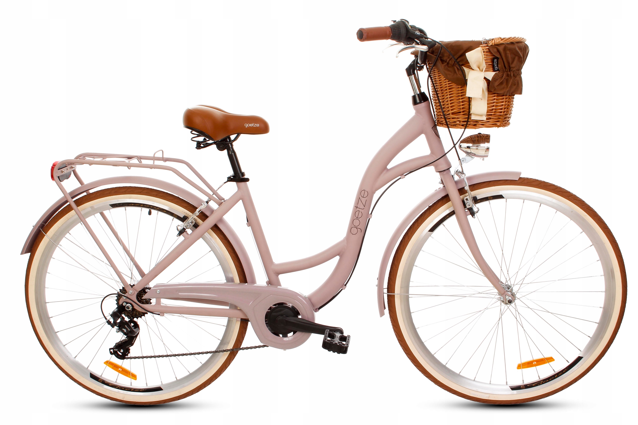 Rower miejski Goetze Mood 28 Alu damski biegi kosz
