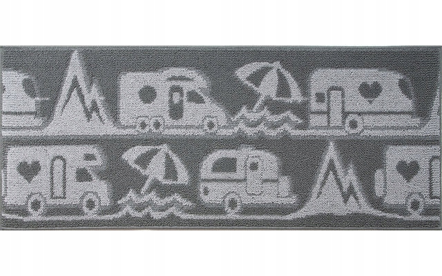 Напольная дорожка Arisol Master Camp 50x200 серый