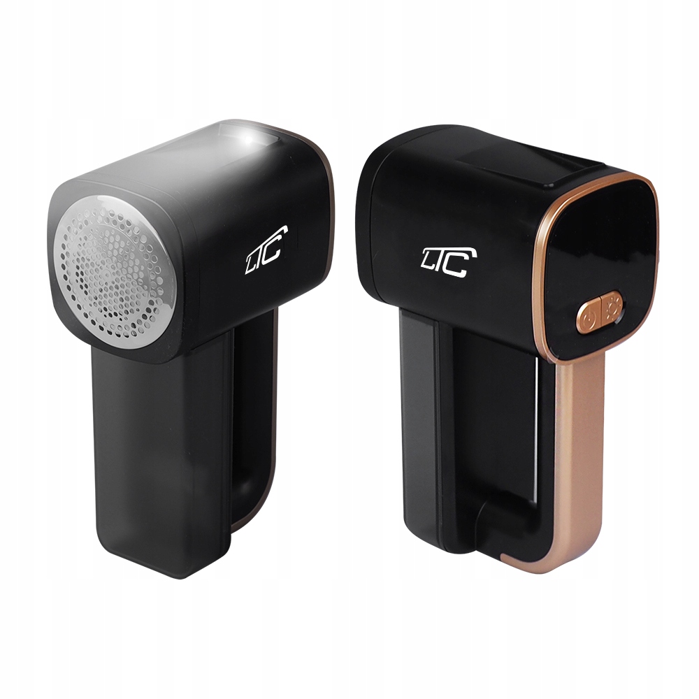 Golarka do ubrań z podświetleniem, 6 ostrzy, czarna, Usb B96 Ltc