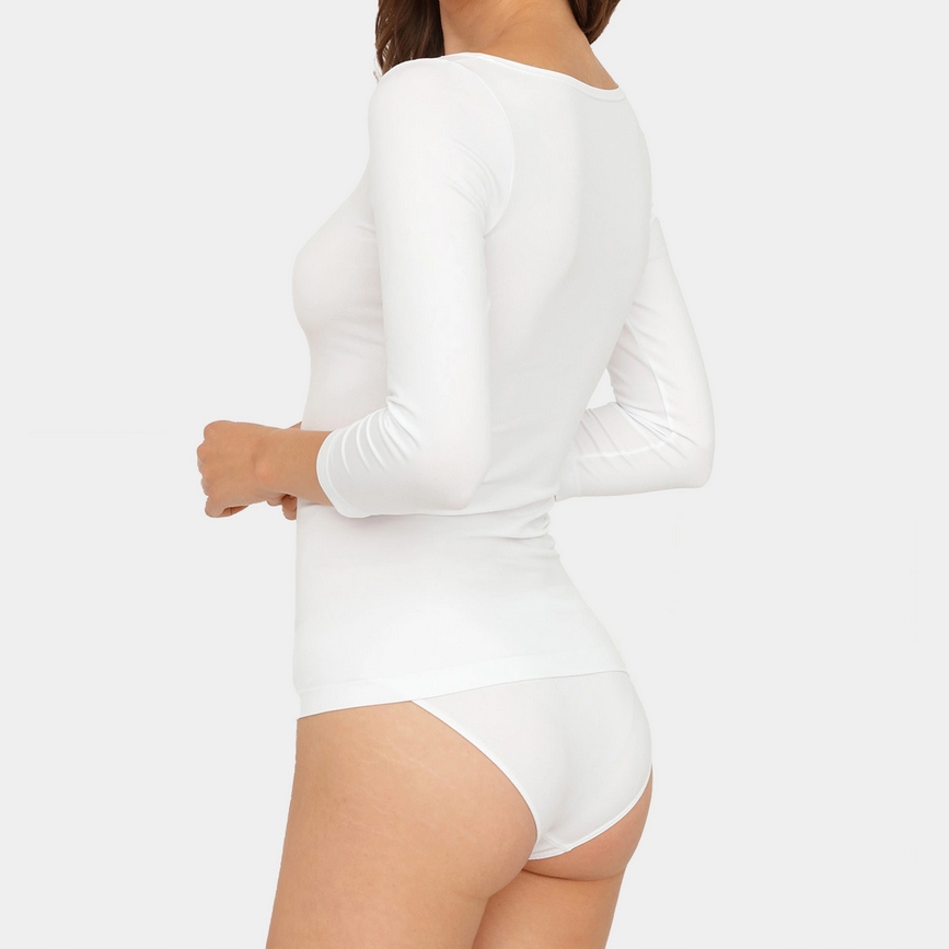 GATTA T-SHIRT PERFECT BEZSZWOWY BIAŁY S Materiał dominujący poliamid