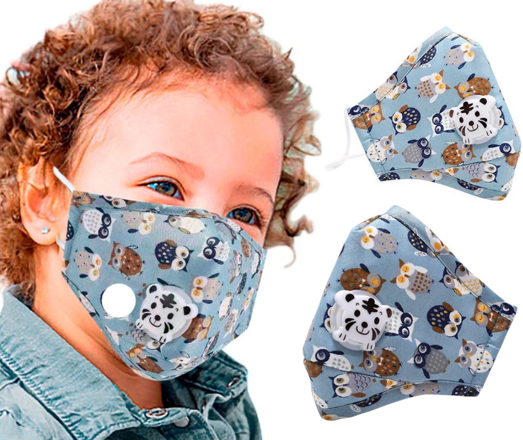 

Maseczka na twarz bawełniana dla dzieci Maska