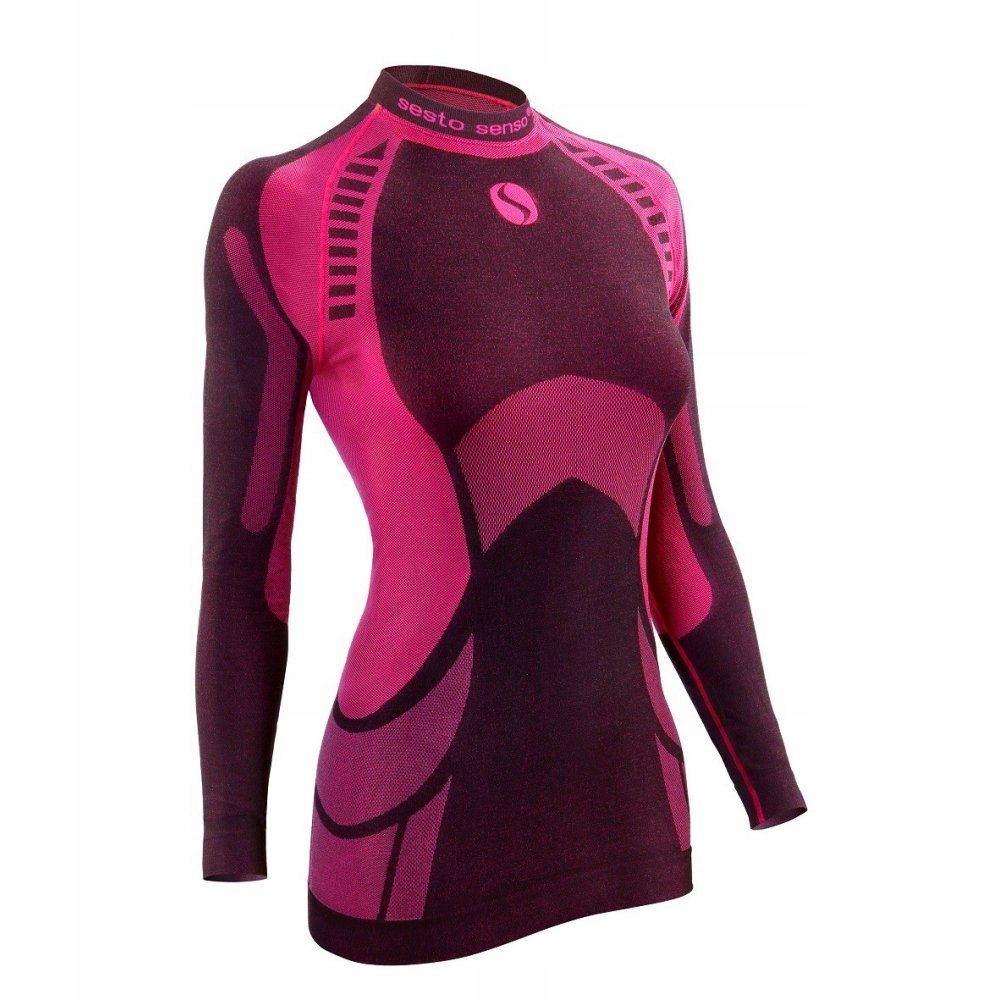 Sesto Senso Damska Koszulka Thermo Active P981 Różowy XL
