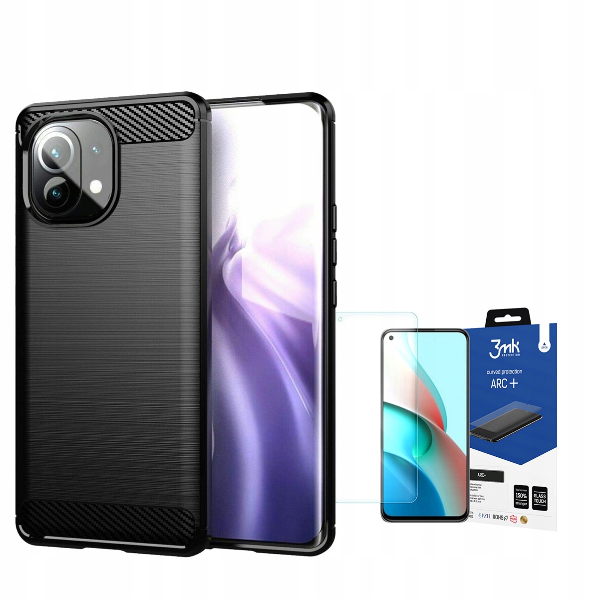 

Tpucarbon Etui Do Xiaomi MI 11 Lite + Folia 3MK