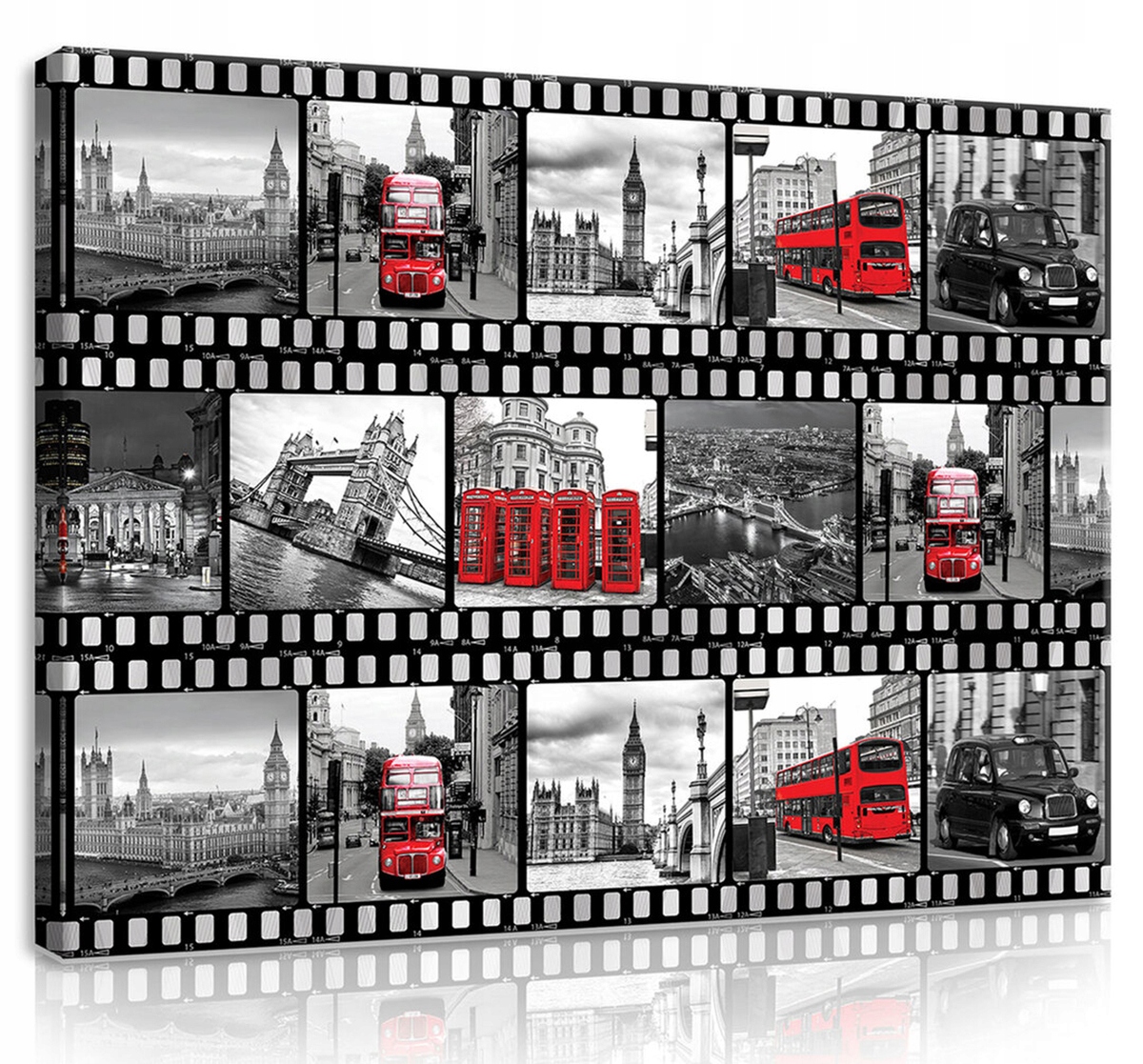 Obraz Na Plátně Canvas 80x60 Londýn Pohled Film