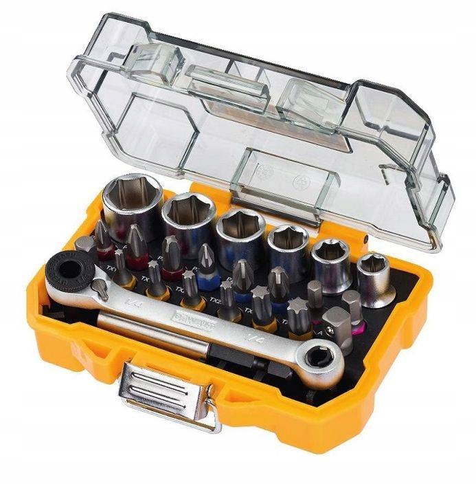 Dewalt Sada šroubovacích bitů s ráčnou v kazetě DT71516