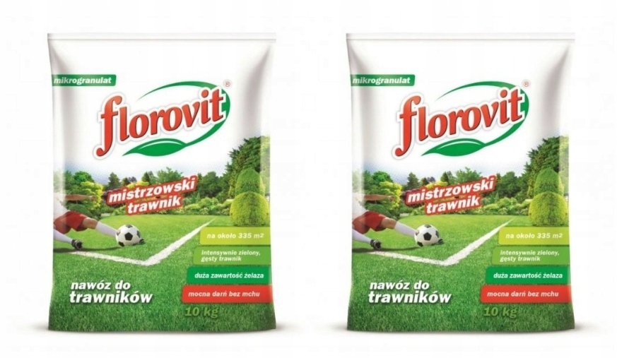 

Nawóz mistrzowski trawnik Florovit 10 kg x 2 sztuk