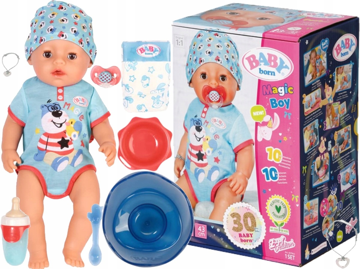 

Baby Born Lalka Interaktywna Magic Boy 827963