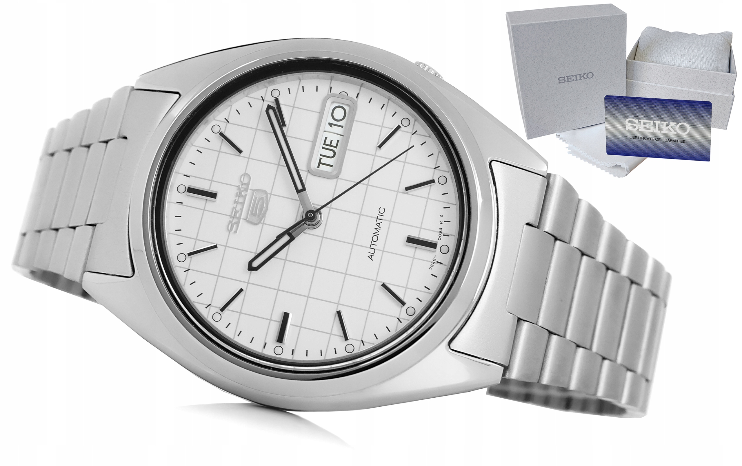 Pánské Hodinky Seiko 5 Automatů Na Dárek Datumovka Krabička