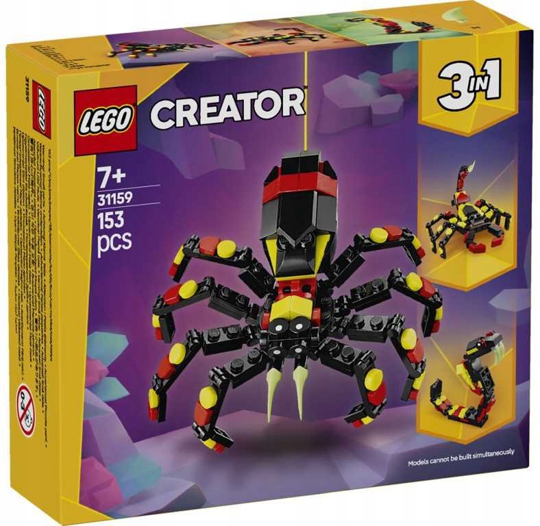 31159 Lego Creator Divoká zvířata: neobvyklý pavouk