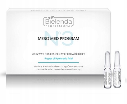 Bielenda Is Meso Med Sada Koncentrátů Kyselina Hyaluronová 10X3 ML Hydratuje