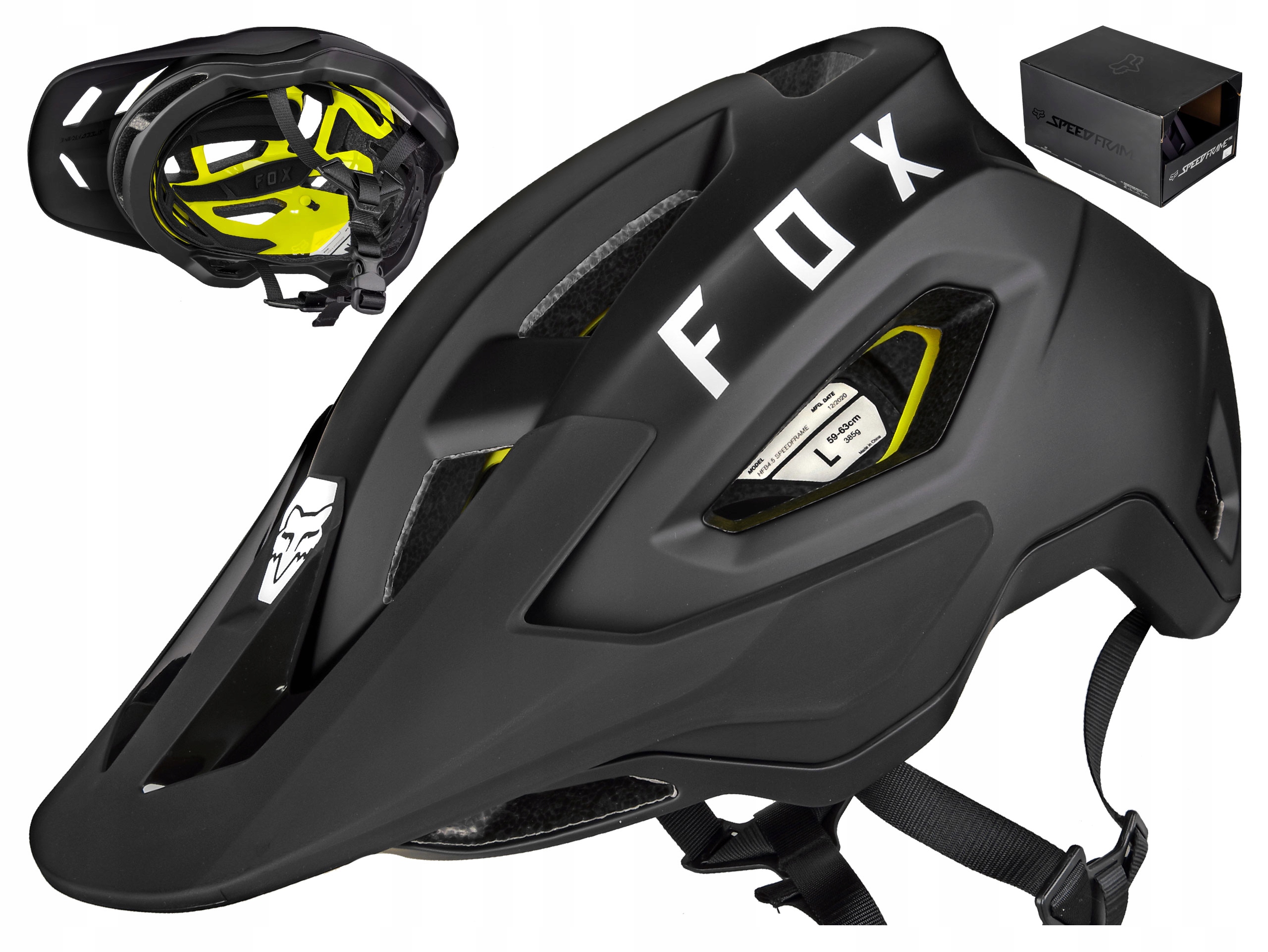 

Kask Fox Speedframe Mips Hlmt Black 55-59 M