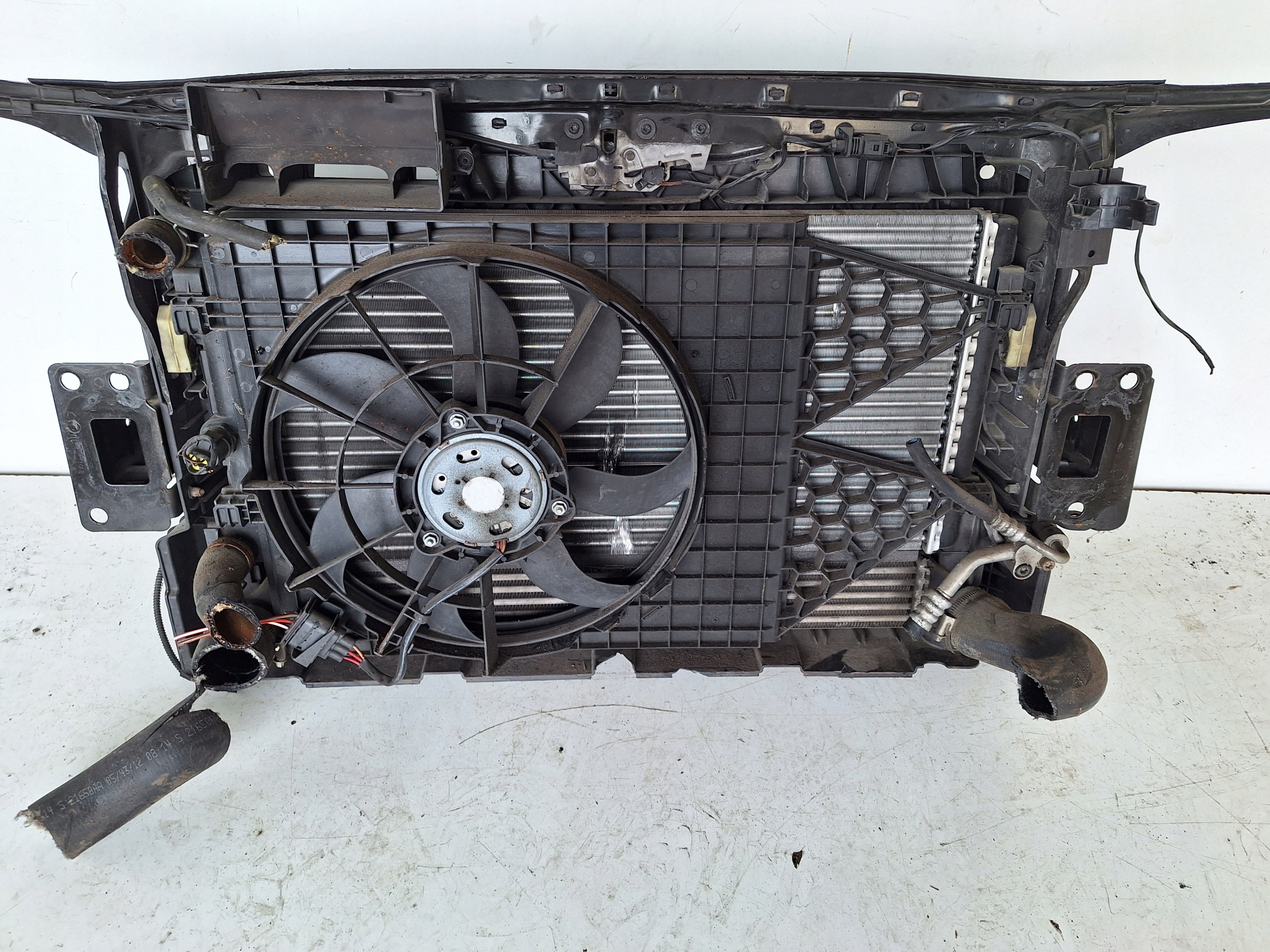 SKODA FABIA II LIFT 10-14 support panel for radiators TDI