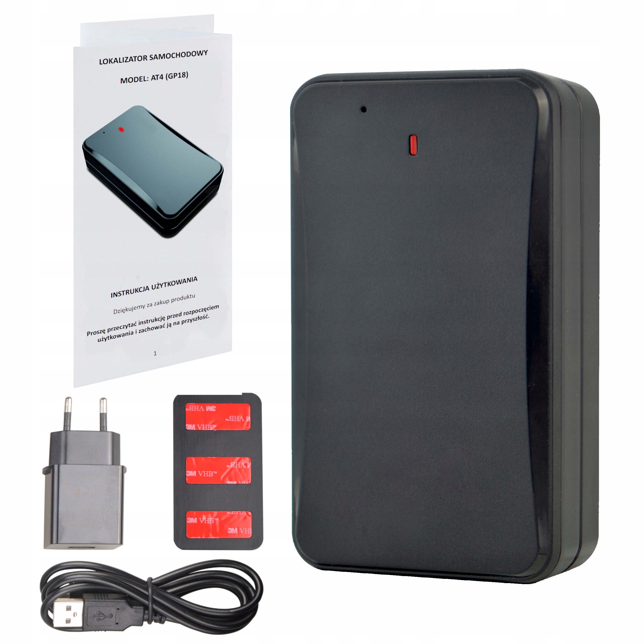 Gps lokátor Jimilot AT4 10000 mAh na sledovanie vozidiel