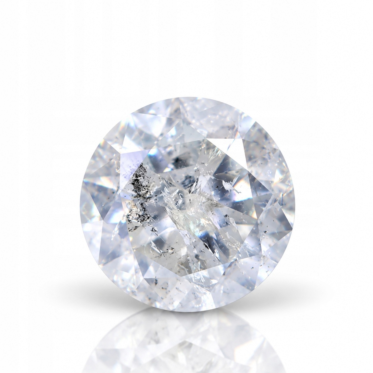 Přírodní diamant 0.30 ct H Brilant I3 certifikát Wbd