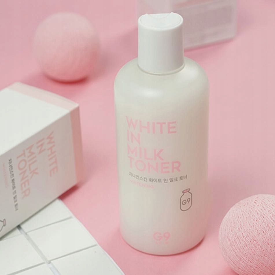 Tonik rozjaśniający G9Skin White In Milk Toner 300