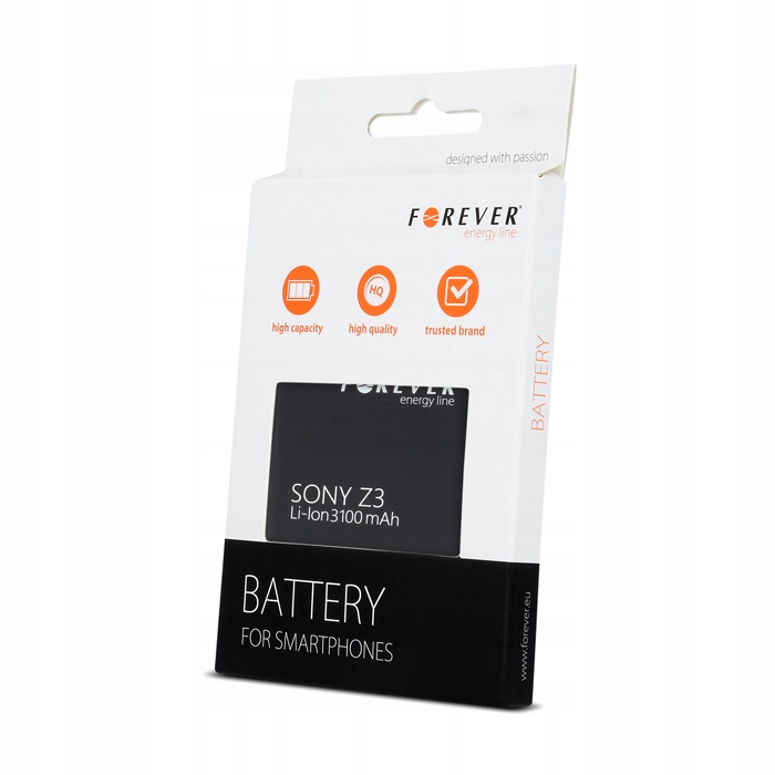 

Bateria Forever do Sony Z3 3100 mAh Li-Ion Hq