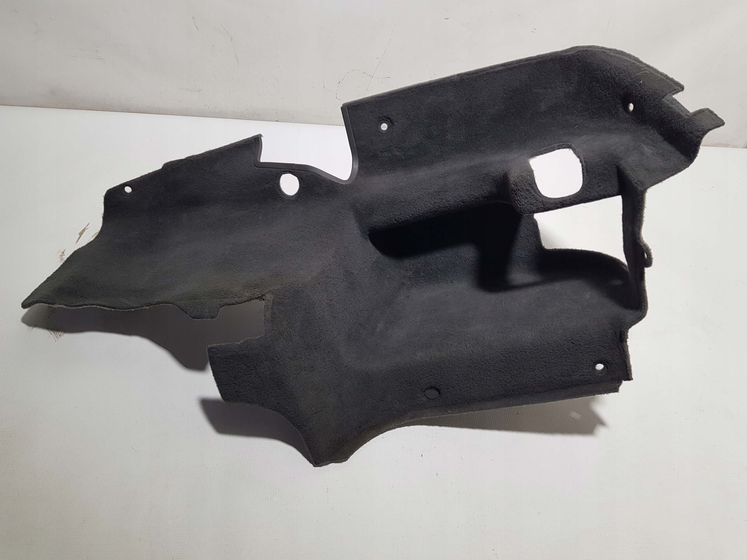 MERCEDES SL R230 mats boot upholstery right