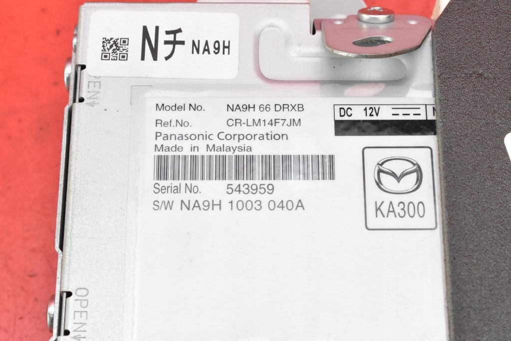 control unit module radio navigation devices NA9H66DRXB MAZDA MX-5 4 IV ND 15-21