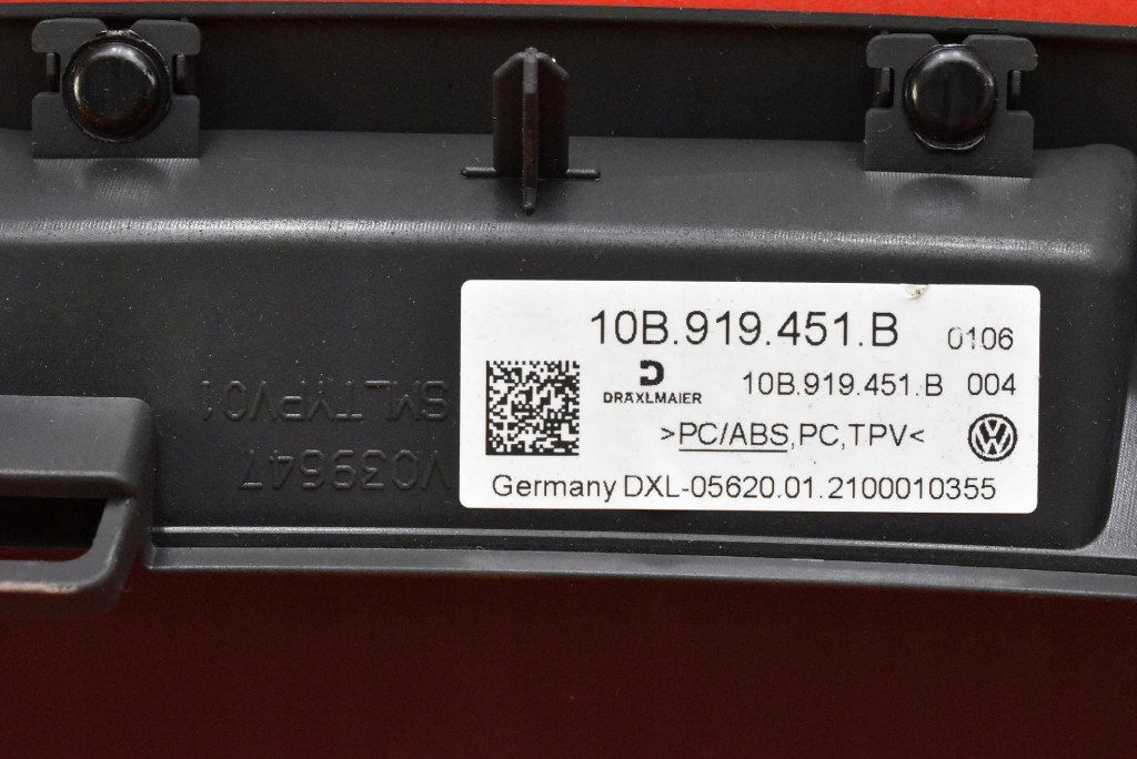 moulding consoles upper 10B919451B VW ID3 ID.3 19-21