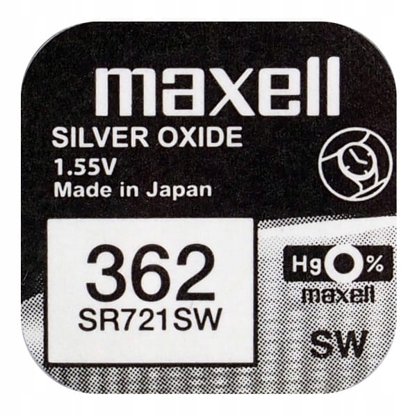 

bateria srebrowa mini Maxell 362 361 Sr 721 Sw