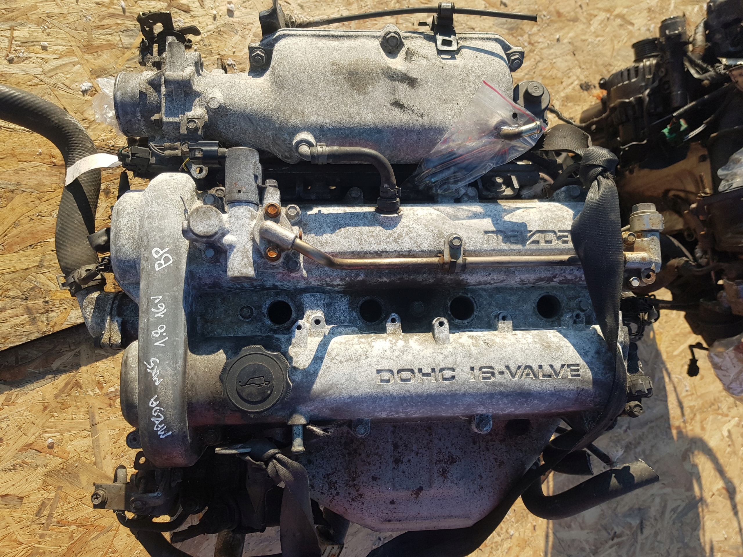 MAZDA MX-5 NB 1.8 16V BP 2003 engine complete KPL ZMIENNE FAZY 185 TYS KM