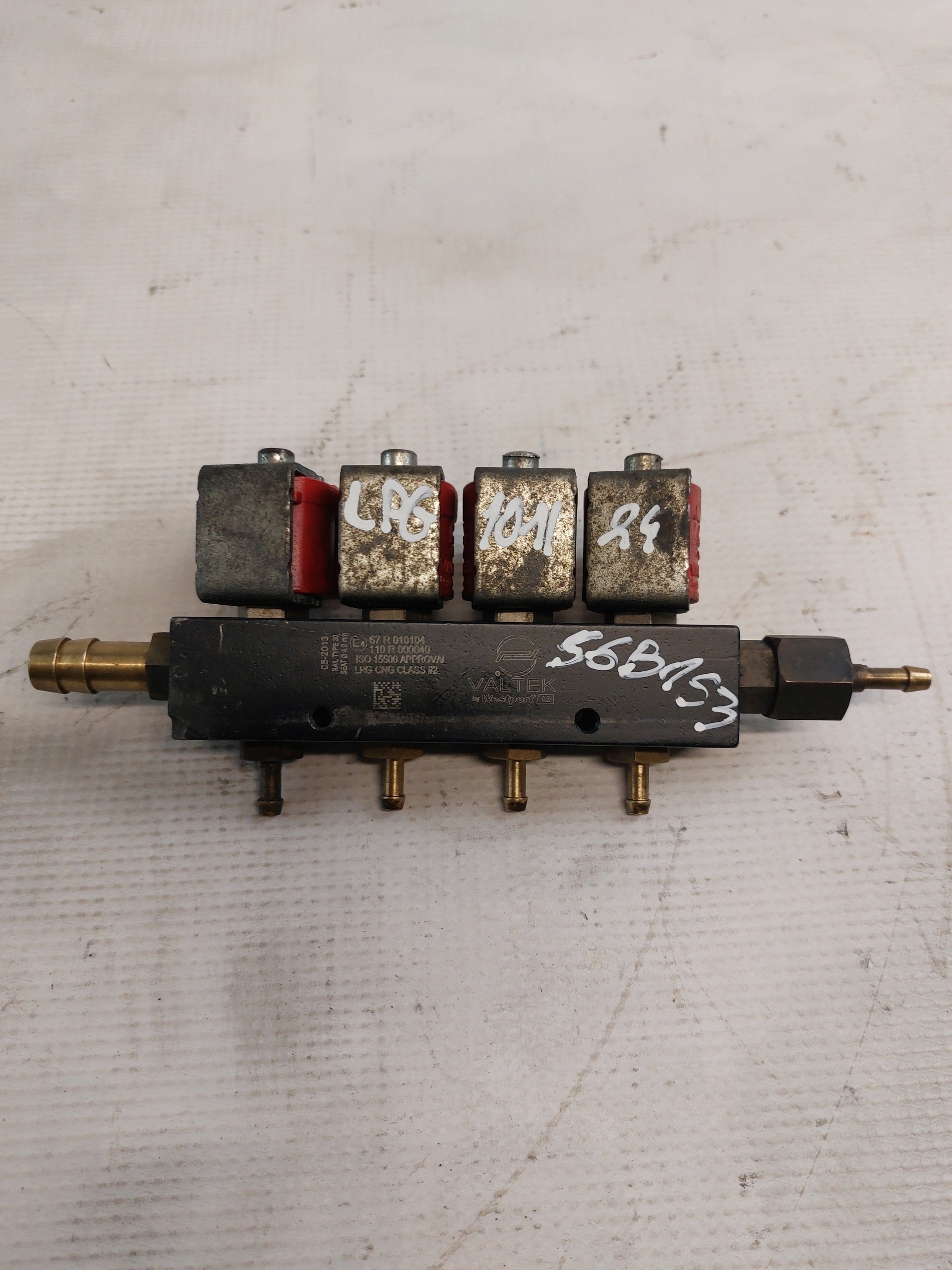injection ramp gas LPG 67R010104