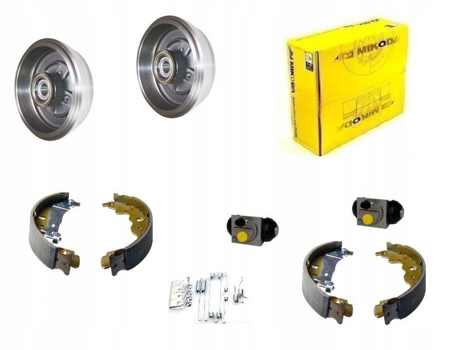 Bubny Čelisti Ložiskového Válce Clio IV Captur Sandero II Lodgy Sada 228 MM