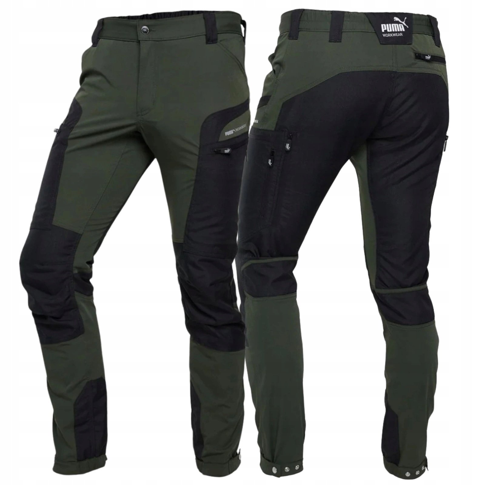 Spodnie trekkingowe taktyczne outdoorowe elastyczne Puma Workwear 3XL