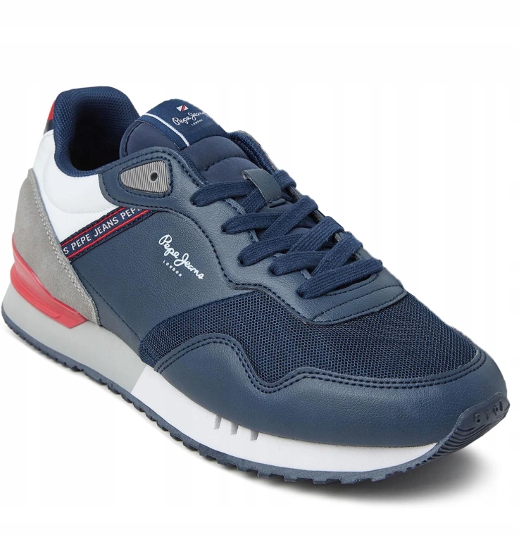 Pepe Jeans London Bright Pánské Sportovní Boty Tmavě Modré 41 Awm