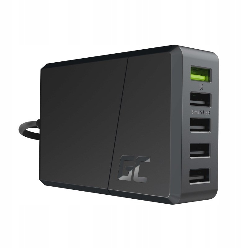 Green Cell Ładowarka Sieciowa Charge Source 5 5XUSB 52W Qc 3.0