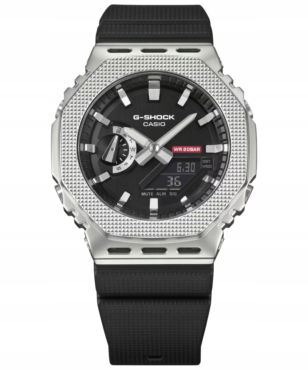 Sportovní pánské hodinky Casio G-shock GM-2100M ocelové Gwar3+3L Zibi