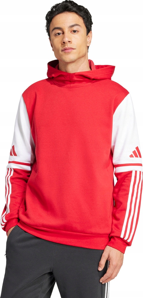 Pánská Mikina Adidas Squadra 25 Sweat Hoody Červená JD2973 vel. M