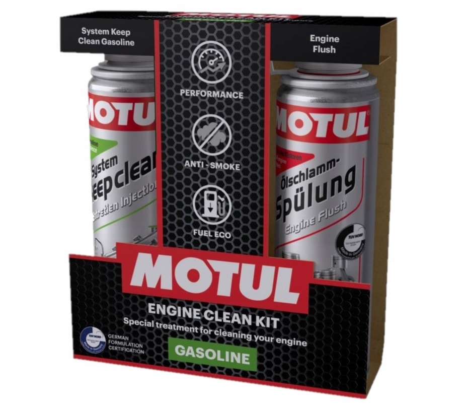 Motul Engine Clean Kit Gasoline zestaw do czyszczenia silnika 112327 600ml