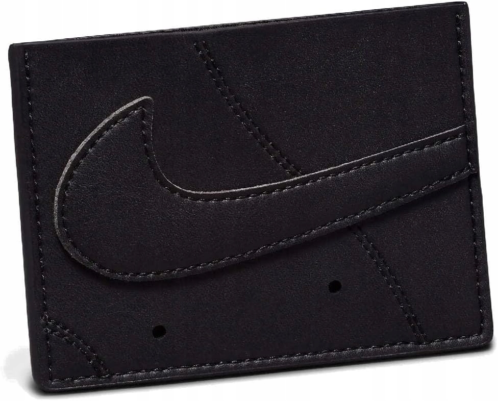 Nike pouzdro na karty eko kůže černá unisex