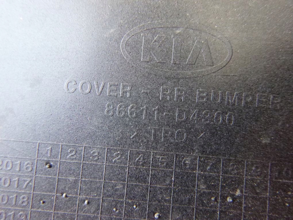 KIA OPTIMA SPORTWAGON SW KOMBI 15- bumper rear