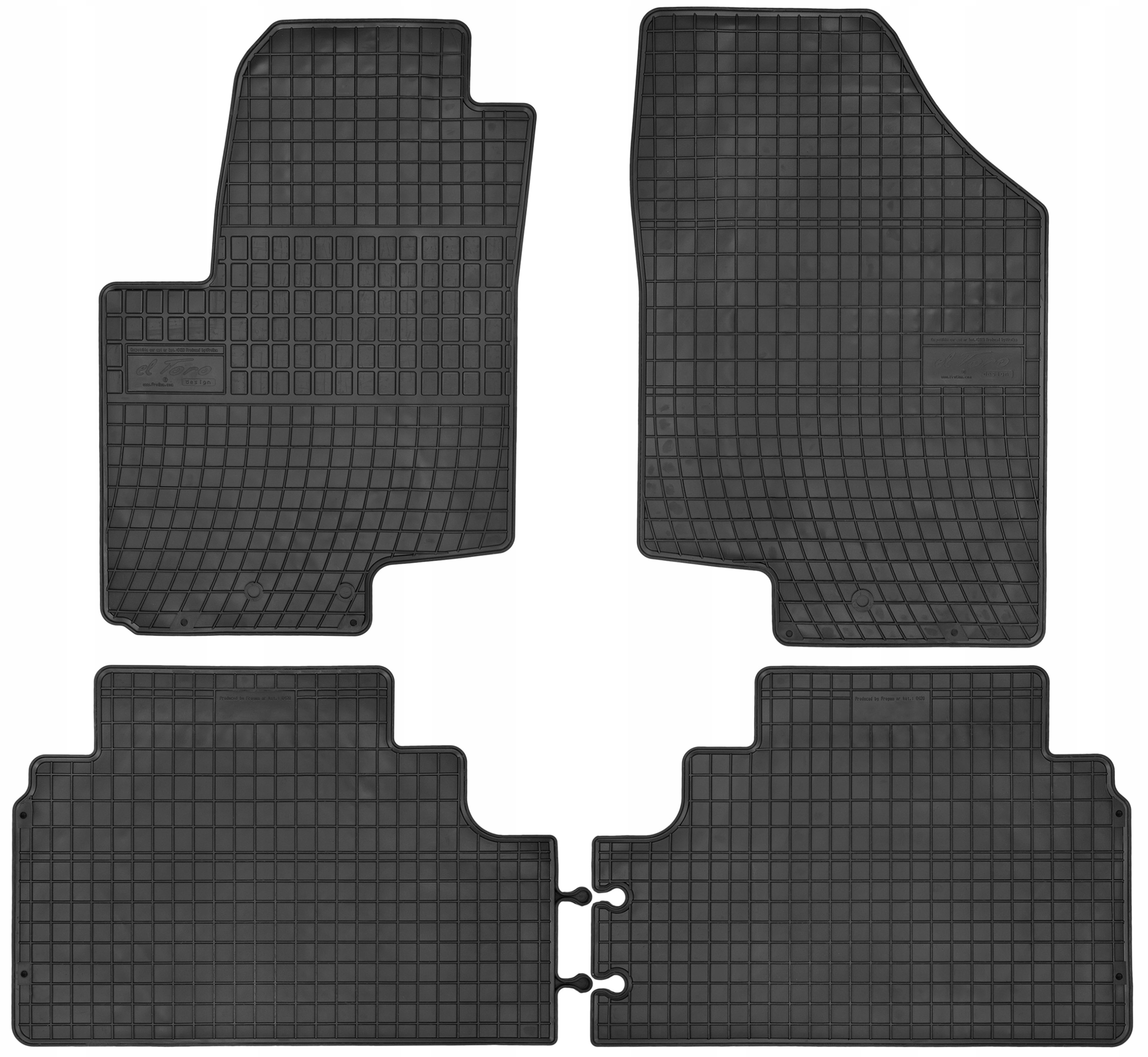 

Kia Venga 2010-2019 Gumowe Wycieraczki Samochodowe