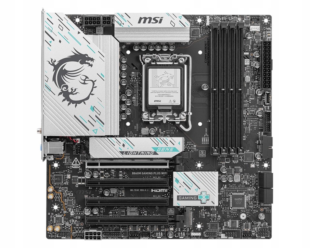 Základná doska Micro Atx Msi B860 Gaming Plus Wifi