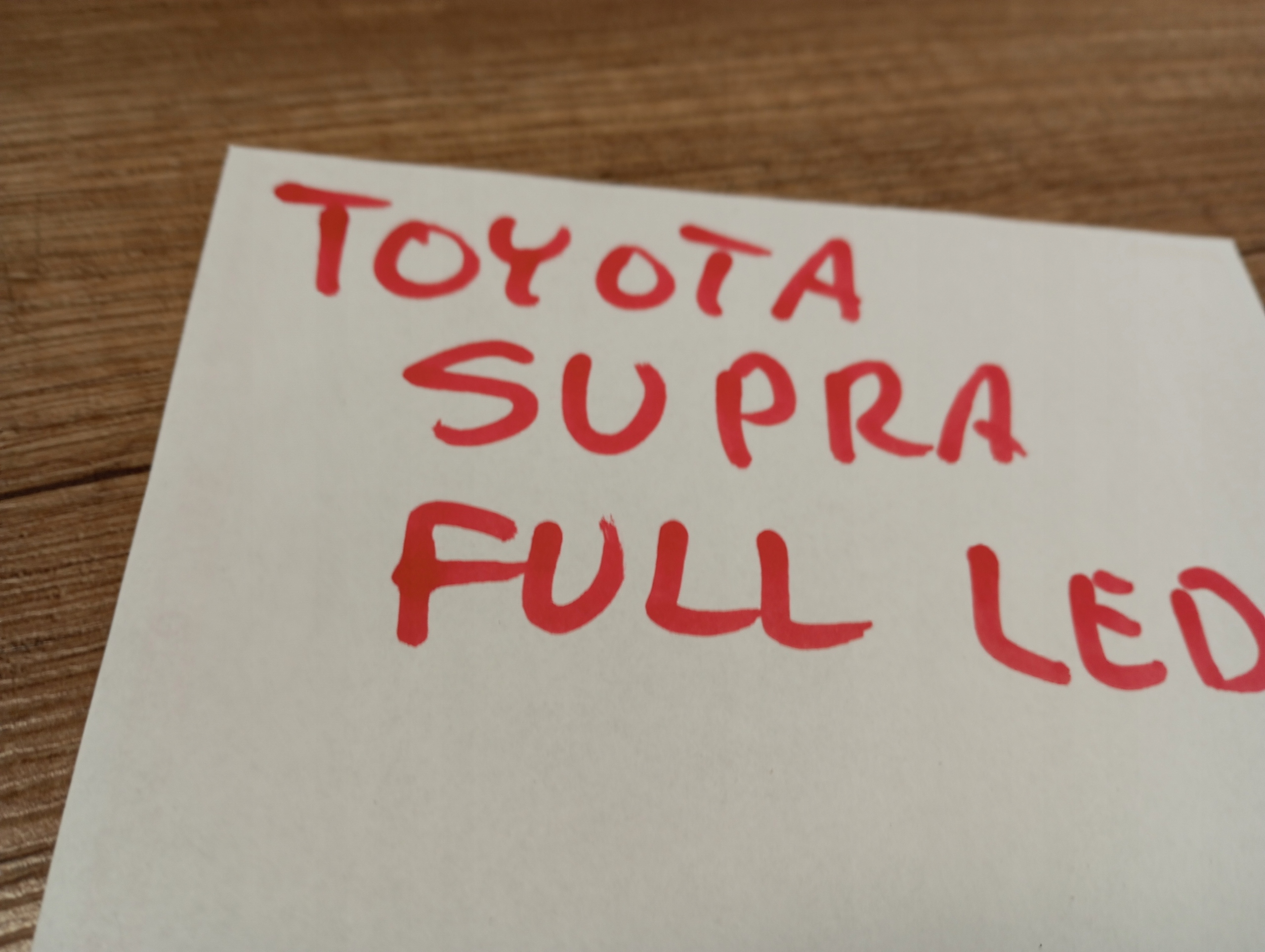 light lights Full Led TOYOTA SUPRA 5A2DEC1 5B419D2