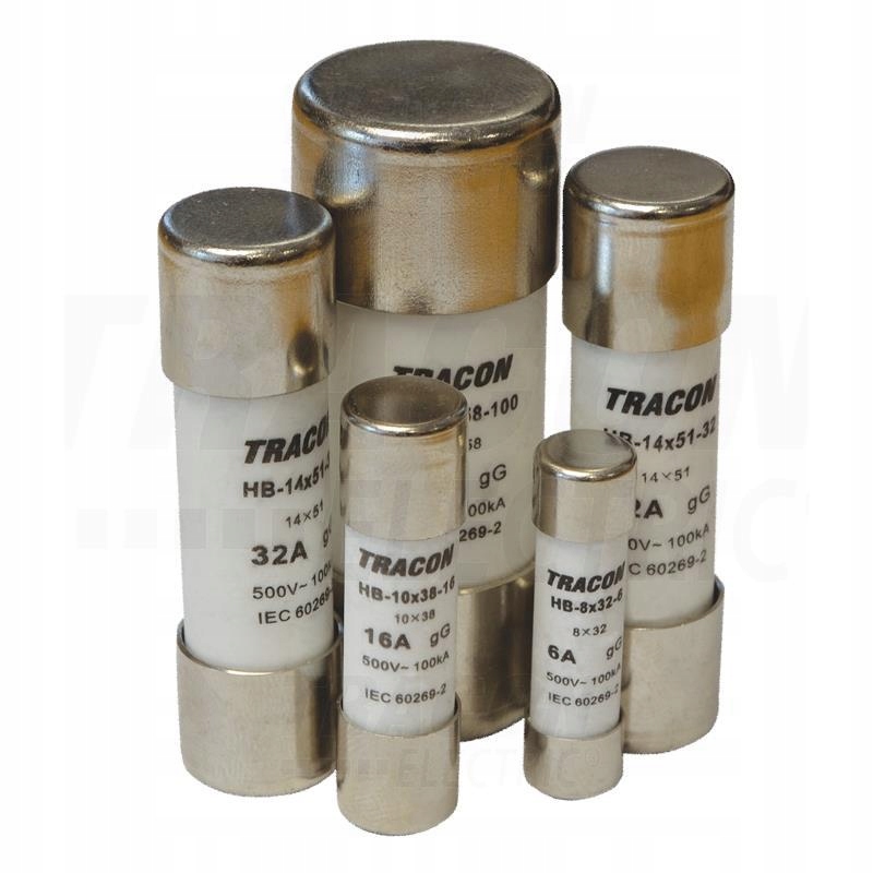 Цилиндрический предохранитель HBM 14x51 50A Tracon